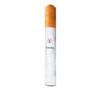 Gwezmxs Cojín Decorativo con Forma de Cigarrillo - Tamaños: 11x11x80cm, Cigarette Shape Cushion