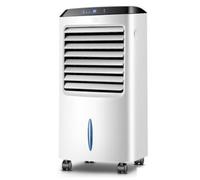 GWFBLID Aire Acondicionado Portátil 10L Enfriador de Aire sin Tubo con 3 Modos 3 Velocidades Climatizador Evaporativo Silencioso 60°Oscilación Ventilador de Enfriamiento para Hogar Oficina