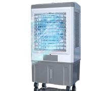 GWFBLID Aire Acondicionado Portatil Silencioso 3 en 1 Enfriador de Aire Evaporativo Sin Tubo Exterior Tanque de Agua Grande 3 Velocidades Viento Temporizador 1-12H Oscilación120° para Hogar Oficin