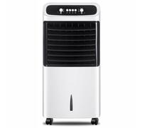 GWFBLID Climatizador Evaporativo Portátil Enfriador de Aire Portátil con Depósito 12 L 3 Velocidades Humidificador Lamas Oscilantes Ventilador de Enfriamiento Sin Instalación para Oficina Hogar