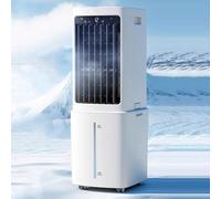GWFBLID Climatizador Evaporativo Ventilador de Enfriamiento con Mando a Distancia 3 Modos y 3 Velocidades Aire Acondicionado Portátil con Temporizador 7Horas 11 L Oscilación de 90º para hogar Oficina