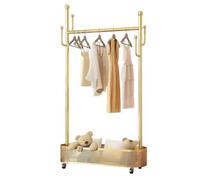 GWFBLID Perchero de Pie Perchero de Metal con Ganchos y Barra de Soporte Percheros Burro con Cesta para Colgar Abrigos Sombreros y Bolsos para Entrada Dormitorio Oficina Blanco Diseño Multifuncional