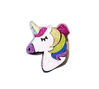 Gwill 2 unids/set clips de pelo de unicornio para niñas pequeñas accesorios de pelo arco iris anillos mini pinza para el pelo para bebé niña