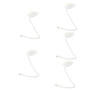 GWJKG 5pcs USB Flying Saucer Desk Lamp - Rechargeable Night Light for Study, Reading and Decoration