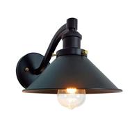 GWJKG Apliques Metal Estilo Industrial con Acabado Negro, lámparas Pared Interior Accesorios iluminación para restaurantes, Sala Estar, Cama de Dormitorio, Pasillo y decoración del hogar