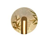 GWJKG Chinese Copper Lamp - Colorful Enamel Wall, Suitable for Living Room, Study, Bedroom and More
