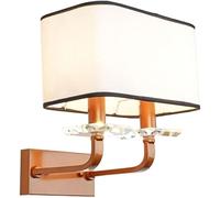 GWJKG Chinese Style Wall Lamp with Wrought Iron Bedroom Hall Ideal for House Villa and Restaurants Pendant Light Compatible