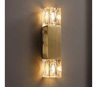 GWJKG Copper LED Wall Lamp for Living Room, Bedroom, Study and More