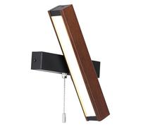 GWJKG Dimmable Wall Light with Pull Switch ° Adjustable Bedroom Lamp for Reading Bedside Indoor and Pendant