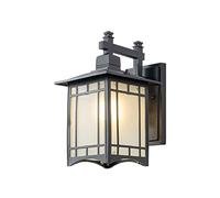 GWJKG Éclairage Mural Eclairage Vintage EXTÉRICOR Wall LE Montage Auto-SENSION DE JANAGE Plumage EXTÉRIEUR, Lampes murales extérieures, Lampe murale extérieure Avec bulbe d'am