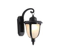 GWJKG Farmhouse Rustic Sensor Lights Outdoor Lamp, Exterior Light Fixtures Waterproof Wall Lantern, for House Entryways Yards Front Porch