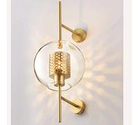 GWJKG Glass Globe Lamp, Mid-Century Style, Magical Wall for Dining Room, Living Room, Bedside Table, Stairs, Bathroom Mirror