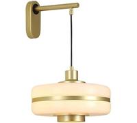 GWJKG Glass Wall Lamp Dining Room Bedroom Bedside t for House Villa Bar Restaurants Pendant Light Included