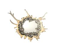GWJKG Gold Farmhouse Wall Sconces Indoor Wall-Mounted Lamps for Living Room, Bedroom Bathroom Vanity - 26W Three Color Light Fixtures