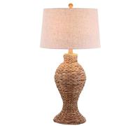 GWJKG Inch Seagrass Woven Table with, Nightstand Lamp Bedroom Office Dining Suitable for Living Room, Dormitory, Office,(Natural)
