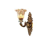 GWJKG Lampe Applique murale Luxe Salon, rétro en alliage de Zinc for Chambre à Coucher Chevet Appliques murales