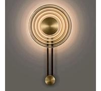 GWJKG Lampe Applique murale suspendue en verre ondulé, simplicité nordique, adaptée au Salon, la Chambre à Coucher Appliques murales