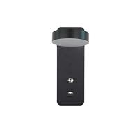 GWJKG Lampe Lampes modernes mur LED Avec interrupteur Interface USB Applique murale Mode for Les lumières d'art d'allée de Couloir intérieur Appliques murales Color 4000k,