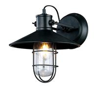 GWJKG Lampe Murale American Retro Industrial Windproof Outdoor Wall Lamp, Painted Matte, Can Be Used for Lighting Decoration of Garden and Balcony Luminaires extérieurs