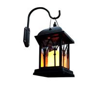 GWJKG Lampe Murale Dusk to Dawn Sensor Lantern, Vintage Light, Outdoor Wall Mounted Lighting Fixture Luminaires extérieurs