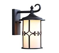 GWJKG Lampe murale Garden Contemporary Lights LED Vintage Outdoor Lantern Lamp 1-Light-out Classic Armed Wall Light with Clear Class Luminaires extérieurs