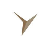 GWJKG Lampe Murale LED en Forme Triangle minimaliste Moderne murales d'intérieur de Style nordique 3W Lampes d'éclairage Simples for le Salon, AC85- Appliques mu