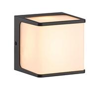 GWJKG Lampe murale Outdoor Lights IP54 Waterproof Lamp 15W LED Lighting Light Square Aluminum with PC Shade Exterior Wall Lantern for Porch Patio Garden Luminaires extérieurs