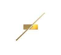 GWJKG Lampes en Cuivre Moderne minimaliste Chambre Chevet créative Led Lampe de Lecture lumière Salon Fond Applique murale Appliques murales