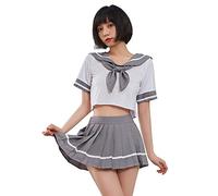 GWJKG Lingerie Female JK Uniform Lingerie Japanese Sailor Soft Cute Student Suit