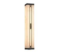 GWJKG Luxury Marble Wall 23.6 Inch Copper Vanity Fixture for Living Room and Restaurant Loft Decor