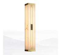 GWJKG Luxury Marble Wall Lamp 23.6 Inch Copper for Living Room and Restaurant