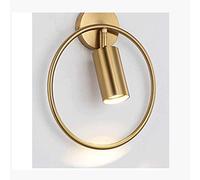 GWJKG Metal Wall Light for Living Room, Kitchen, Bedroom, Bar - 13.8" Diam x 15cm H