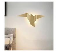 GWJKG Murale Lampes en Fer nordique LED Applique décoration intérieures éclairage Moderne for la Maison escaliers Chambre Lampe de Chevet Appliques murales (Color : Warm Whi