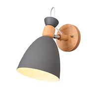 GWJKG muraux modernes luminaires Nordic Wall Lampes Eclairage Mural Cuivre Mur Spotlights Support Allele murale Couloir Lampe de Chevet Lumière E