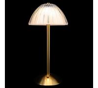 GWJKG Mushroom Retro Desk Lamp Dimmable For Living Room Bedroom Bedside Light
