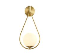 GWJKG Nordic Creative Metal Wall Lamp for Bedroom, Living Room, Dining Room and More - Minimalist American Style