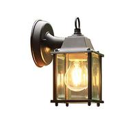 GWJKG Outdoor Lamps Large Banner Mount IP65 Waterproof Exterior Lights with Seeds Glass Umbrella Outside Wall Light for Home Garage Veranda Terrace