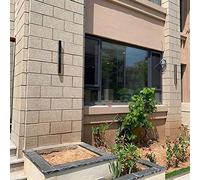 GWJKG Outdoor Wall Lamps Waterproof IP65 Flush Mount Porch Light Fixture for Hallway, Closet, Entrance - Cold White, 19W, 40x5x5cm