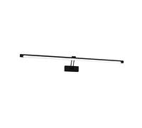 GWJKG Painting and Dartboard Lamp for Bathroom Interior Decoration cm Long Wall Mounted Black/Silver Light (5500 7000K 800mm)