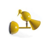 GWJKG Pendant Lighting Ceiling, European Colorful Children's Bird LED Iron Metal - Minimalist Adjustable Light Living Room Aisle Stairs Bedroom Bedside Lamp Wall E2