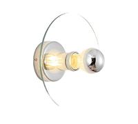 GWJKG Recessed Wall Lamp in Glass, Artistic and Nordic, Luxe Decorative Bedroom Nightstand Lamp