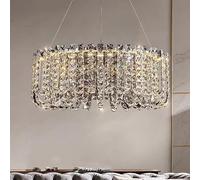 GWJKG Round Crystal Chandelier Luxury Chandeliers Bedroom Living Room Lamps, Pendant Light