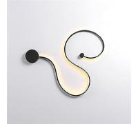 GWJKG Snake Shaped - Creative ARC, Minimalist Indoor Fixture, Stylish Wall or Ceiling Mount, Perfect for Home Decor and Ambiance