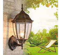 GWJKG Vintage Rustic Outdoor Light, Waterproof Aluminum Lantern, Patio & Balcony Lamp, Classic Wall for Garden, Garage, Porch