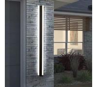 GWJKG Waterproof Wall IP67 Outdoor Fixture Patio, Garden, Porch, Garage, Villa Black Metal, 100CM White Light, Perfect for Balcony & Exterior Spaces