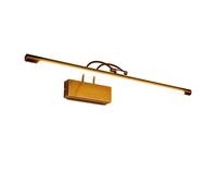 GWJKG with Swing Arm Adjustable Angle Indoor Wall Lamp Bathroom Living Room Bedroom Decor Full Metal Art Light for Painting Color: 300