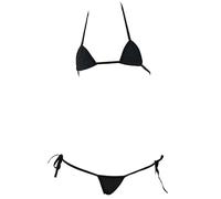 GWJKG Women Cute Micro Bikini Lolita Lingerie Japanese Anime Bra and Panty Set Extreme Swimsuit