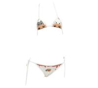 GWJKG Women Cute Micro Bikini Lolita Lingerie Japanese Anime Bra and Panty Set Extreme Swimsuit