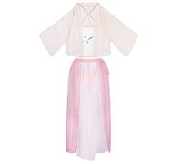 GWJKG Women's Anime Lingerie Classical Embroidered Hanfu Asian Roleplay Suit Cheongsam Dress Costumes