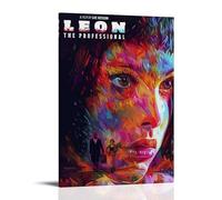 GWJXYWZP Léon The Professional Classic Movies and TV Series - Lienzo decorativo para pared, pintura para dormitorio, 50 x 75 cm, estilo marco